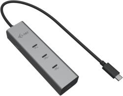 i-tec USB-C Charging Metal HUB 5port with USB-C video 8K, Power Delivery 85 W (C31HUBMETAL8KPDPRO)