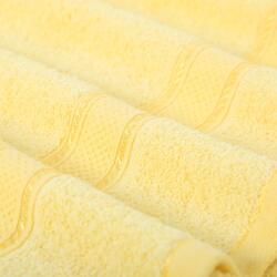  Sunflower® Fürdőlepedő, törölköző, 50x100 cm, krémsárga színű (176A_50)
