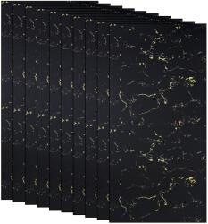 NEXTLY 30 db NEXTLY öntapadós márvány utánzat tapéta készlet, vízálló, állítható, erős ragasztó, könnyen felszerelhető, fedőfelület 5, 4 nm, 30x60 cm, 2mm vastagság 116-14n (s30-116-14n)