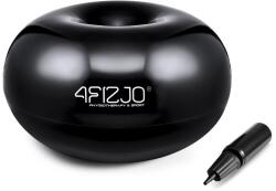 4Fizjo Felfújható körlabda felfújható, 4FIZJO, terhes nőknek, tartásjavításra, pumpával együtt, 50 cm átmérőjű, Fekete (P-5907739312952)