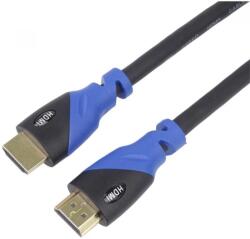 PremiumCord HDMI 2.0 Összekötő Fekete-Kék 2m KPHDM2V2 (KPHDM2V2)