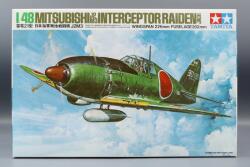 TAMIYA 1/48 Mitsubishi J2M3 Raiden - Jack japán katonai repülőgép modell (TA61018)