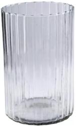 Sandra Rich Waterfall üveg váza, henger alakú, magasság: 280 mm, átmérő: 180 mm