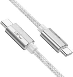 hoco. USB-C to USB-C kábel Hoco U134, 240W, 1.8m, Szürke
