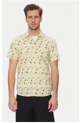 BLEND Férfi kevert anyagú ing, 20718102, poliészter/pamut, 2XL INTL, bézs (0000304798696_XXL)