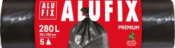 Alufix Premium, fekete, 280 l, 5 darab