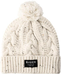 Bauer Cable Knit Pom Women Cream Kötött sapka