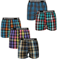 Horsefeathers 5PACK férfi rövidnadrágHorsefeathers Agyagcsomag 1 (AM284A) M - pepita