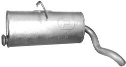Polmostrow Polmo 04.130 - CITROEN, PEUGEOT Kipufogó hátsó dob (K04-130ALU-POL)