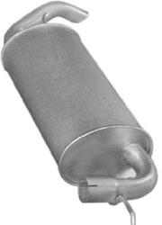 Edex 53-01 hátsó kipufogó dob (K53-01ALU-ED)