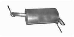 Polmostrow POLMO 19.161 - Kipufogó hátsó dob PEUGEOT 407 1.8 (2004-2007) (K19-161ALU-POL)
