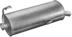 Polmostrow Polmo 19-199 hátsó kipufogó dob - Peugeot 206 1.9D 98- (K19-199ALU-POL)