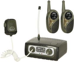 KIK KX3635 EXPLORER 3-Way Gyerek walkie talkie, hatótáv 333 m, 2 db, zöld