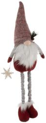 Ruhhy 22315 Karácsonyi manó dekoráció, teleszkópos lábakkal, 82 cm