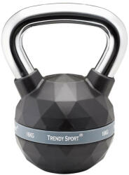  Kettlebell Trendy Premium fekete-króm 16 kg