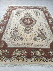 Nílus Vintage Perzsa szőnyeg (32) Tebriz Krém Lux 300x400cm