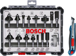 Bosch Él- és Profilmaró készlet 30 részes 8 mm-es befogással + ajándék kés