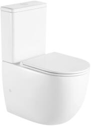 Oltens Hamnes vas wc compact cu spălare turbionară alb 44001000 (44001000)