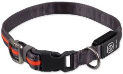 Dog Fantasy Dog Fantasy USB LED zgard luminos cu nailon M-L portocalie 45-65 cm