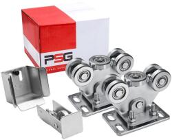 Kapukocsi 2 Db + Görgő, + Fújóaljzat 80-as Profilhoz - Po60.00p. 80