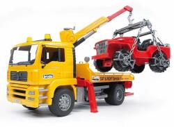 BRUDER 02750 MAN TGA пътна помощ с Jeep (02750)