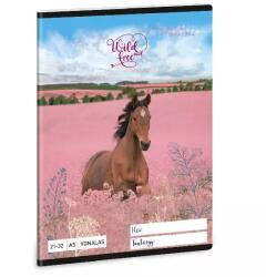 Wild and Free: Lovacska mintás vonalas füzet - 4. osztálytól, A5 (53623591)