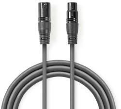 Nedis COTH15010GY05 audio kábel XLR (3-pin) Szürke (COTH15010GY05)