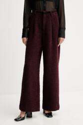Gestuz pantaloni din lână 9BYA-SPD03M_83X (10910647)