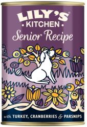 Lily's Kitchen 6x400g Lily's Kitchen Senior pulyka nedves kutyatáp
