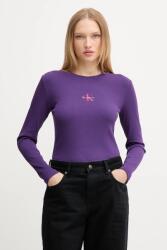 Calvin Klein Jeans longsleeve de damă din bumbac cu elastan 9BYA-BUD068_49X (LV047A803G)