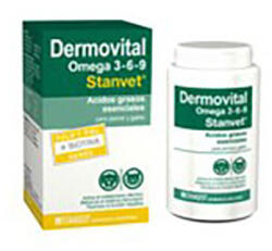 Stangest Supliment pentru tratarea afectiunilor dermatologice la caini si pisici, Stangest, Dermovital, 60 capsule