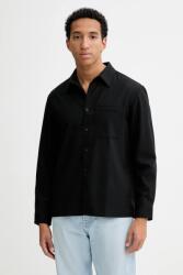 Calvin Klein cămașă din amestec de lână 9BYA-KDM0D8_99X (LV04LD115G)