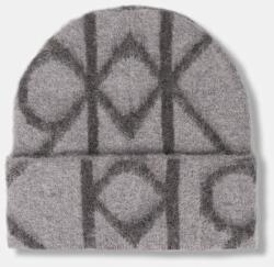 Calvin Klein pălărie din amestec de lână 9BYA-CAM06E_09X (LV04D8071G)
