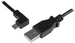 StarTech USBAUB50CMLA USB kábel USB 2.0 0, 5 M USB A Micro-USB B 0, 48 Gbit/s Fekete (USBAUB50CMLA)