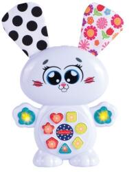Infunbebe Iepuraș interactiv cu efecte 18 cm (WKW050604)
