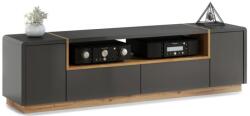 Mazzoni TV szekrény FRED antracit/artisan tölgy 5903631912153 (MZ0070)