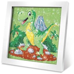 Wiky Set creativ tablou cu pietricele dino 17 cm (WKW050835)