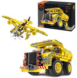  Set de construcție 2 în 1 Camion și Avion 361 de piese (SK41IM-6802)