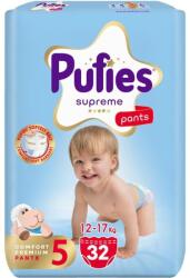 pufies Scutece Pufies Supreme Pants, Marimea 5 Junior, 12-17 kg, 32 Bucati (COR-FIMPFSC160)
