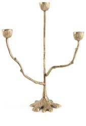 Doing Goods sfeșnic decorativ Misty Triple culoarea galben 99KK-DRU0HG_18X (1.20.30.036.921.5)