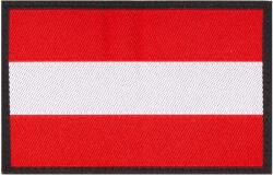 Claw Gear Patch - emblemă Clawgear Steagul Austriei 76 x 50 mm