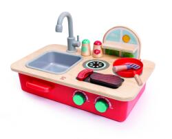 Hape Дървен игрален комплект Hape - Кухненски плот (H3201)