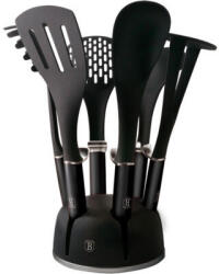Berlinger Haus Carbon Pro Collection 7 részes nylon konyhai eszköz készlet állvánnyal (BH-6324)