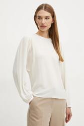 BOSS Orange felső selyemkeverékből - bézs 34