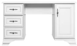 Gerbor Fésülködő asztal, alpesi fehér, KENTAK TOL - smartbutor