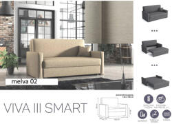 Mindigbútor VIVA SMART III. előre nyíló rugós kanapé Melva 02 - smartbutor
