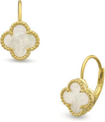 Ezüst ékszer Juta ezüst fülbevaló sárga arannyal futtatva - JTTC-7458 (JTTC-7458)