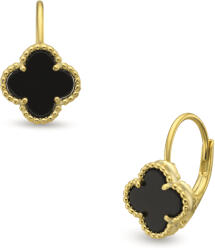 Ezüst ékszer Juta ezüst fülbevaló sárga arannyal futtatva - JTTC-7459 (JTTC-7459)