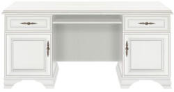 GERBOR PC-asztal, alpesi fehér, KENTAK BIU2D2S - smartbutor