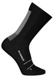 Mammut Mountain Running Targeted Cushion Crew Socks Șosete black-white 0047 45-47 EU